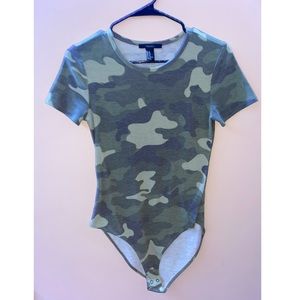 camo bodysuit